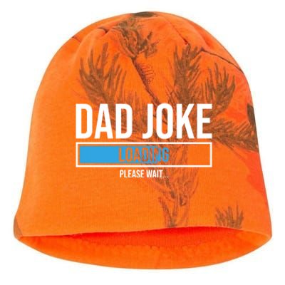 Superhero Dad Joke Loading Please Wait Papa Gift Kati - Camo Knit Beanie