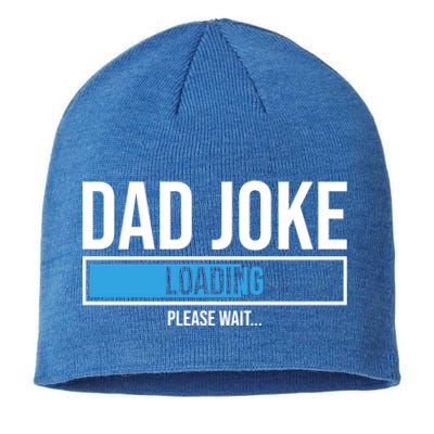 Superhero Dad Joke Loading Please Wait Papa Gift Sustainable Beanie