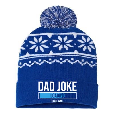 Superhero Dad Joke Loading Please Wait Papa Gift USA-Made Snowflake Beanie