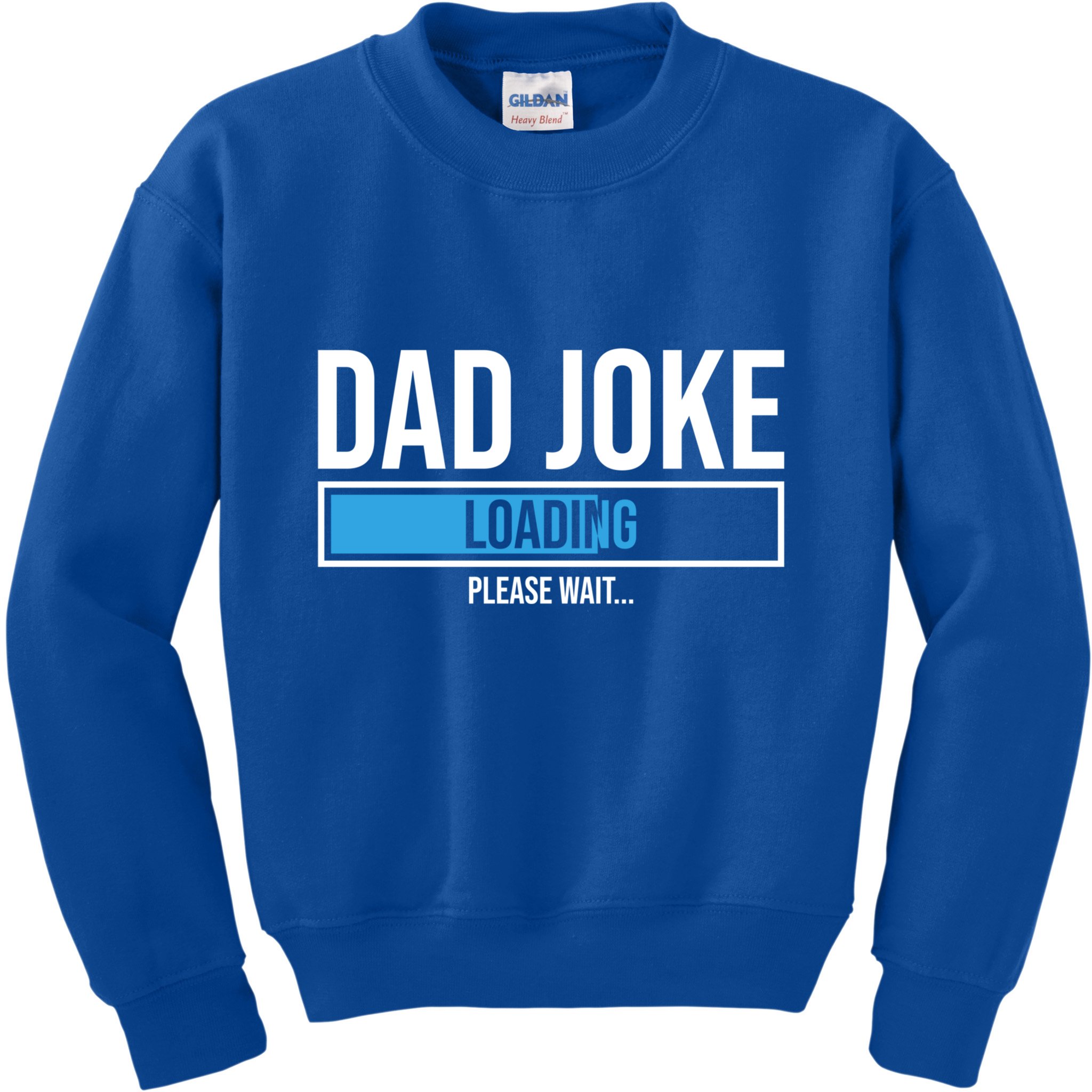 Superhero Dad Joke Loading Please Wait Papa Gift Kids Sweatshirt