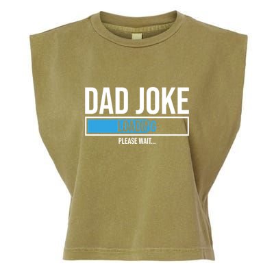 Superhero Dad Joke Loading Please Wait Papa Gift Garment-Dyed Women's Muscle Tee