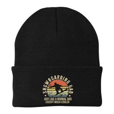 Snowboarding Dad Just Like Normal Dad Much Cooler Snowboard Beanie