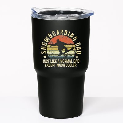 Snowboarding Dad Just Like Normal Dad Much Cooler Snowboard Tumbler