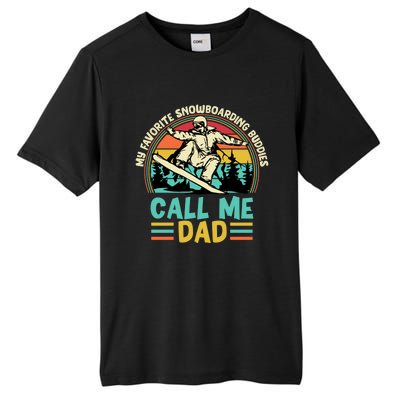 Snowboarding Dad Just Like Normal Dad Much Cooler Snowboard Gift Tall Fusion ChromaSoft Performance T-Shirt