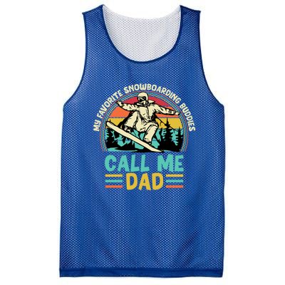 Snowboarding Dad Just Like Normal Dad Much Cooler Snowboard Gift Mesh Reversible Basketball Jersey Tank