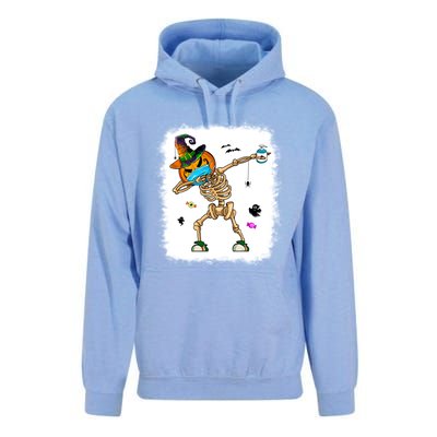 Skeleton Dabbing Jack O Lantern Dance Halloween Pumpkin Dab Gift Unisex Surf Hoodie