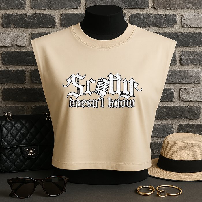 Scotty Doesnt Know Eurotrip Garment-Dyed Women's Muscle Tee