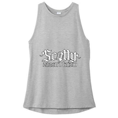 Scotty Doesnt Know Eurotrip Ladies PosiCharge Tri-Blend Wicking Tank