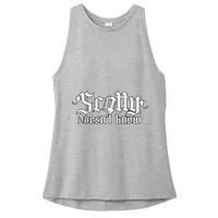 Scotty Doesnt Know Eurotrip Ladies PosiCharge Tri-Blend Wicking Tank