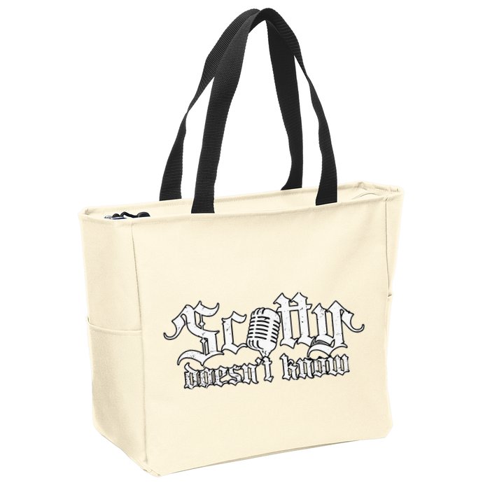 Scotty Doesnt Know Eurotrip Zip Tote Bag