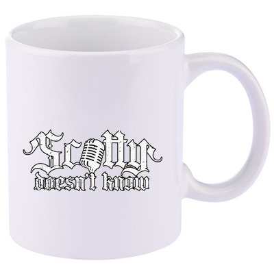 Scotty Doesnt Know Eurotrip 11oz C Handle Ceramic Mug