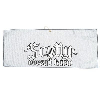 Scotty Doesnt Know Eurotrip Large Microfiber Waffle Golf Towel