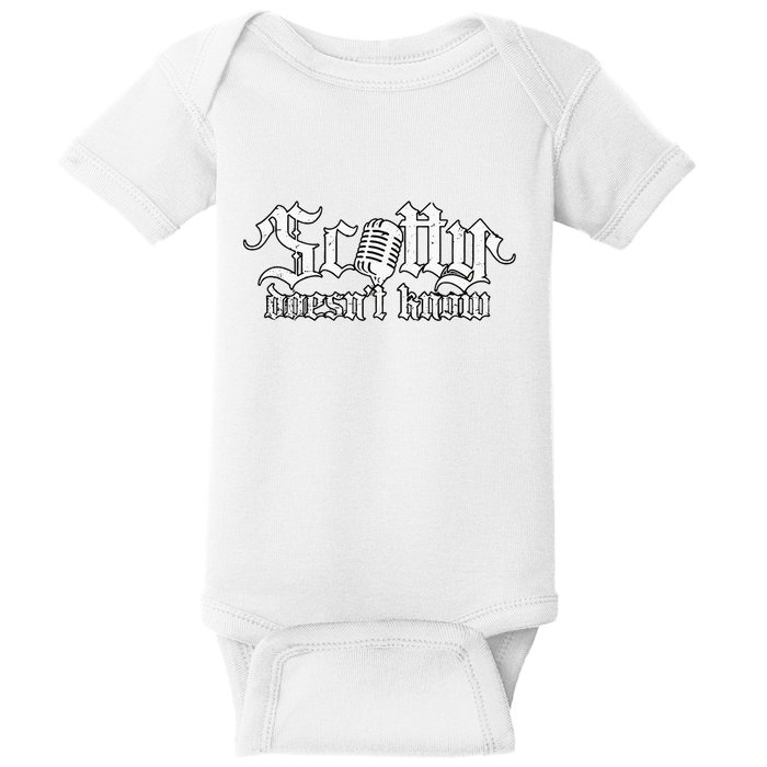 Scotty Doesnt Know Eurotrip Baby Bodysuit