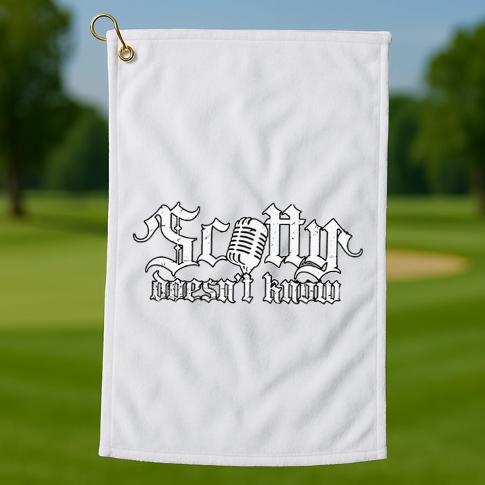 Scotty Doesnt Know Eurotrip Golf Towel