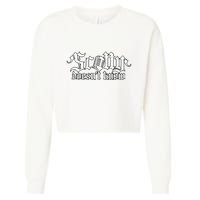 Scotty Doesnt Know Eurotrip Cropped Pullover Crew