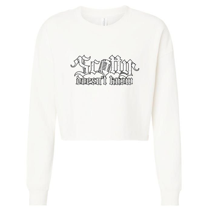 Scotty Doesnt Know Eurotrip Cropped Pullover Crew