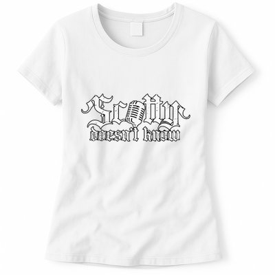 Scotty Doesnt Know Eurotrip Womens T-Shirt
