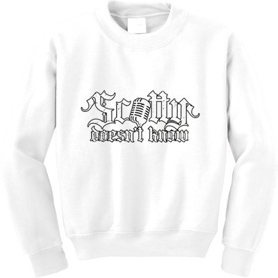 Scotty Doesnt Know Eurotrip Kids Sweatshirt