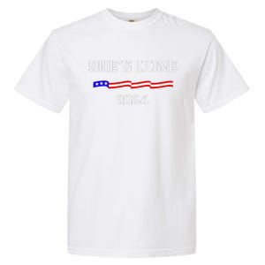 SheS Done Kamala Harris 79 Of Americans Trump President Garment-Dyed Heavyweight T-Shirt