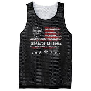 SheS Done Kamala Harris 79 Of Americans Trump President Mesh Reversible Basketball Jersey Tank