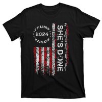 SheS Done Kamala Harris 79 Of Americans Trump President T-Shirt