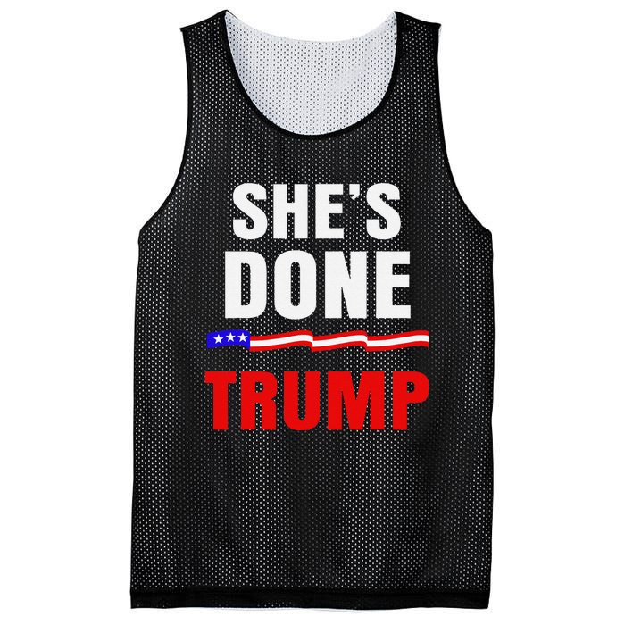 SheS Done Kamala Harris 79 Of Americans Trump President Mesh Reversible Basketball Jersey Tank