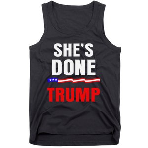 SheS Done Kamala Harris 79 Of Americans Trump President Tank Top