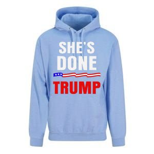 SheS Done Kamala Harris 79 Of Americans Trump President Unisex Surf Hoodie