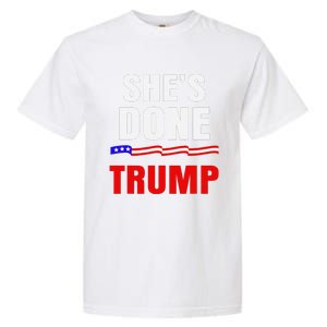 SheS Done Kamala Harris 79 Of Americans Trump President Garment-Dyed Heavyweight T-Shirt