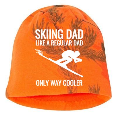 Skiing Dad Like A Regular Dad But Way Cooler Ski Gift Kati - Camo Knit Beanie