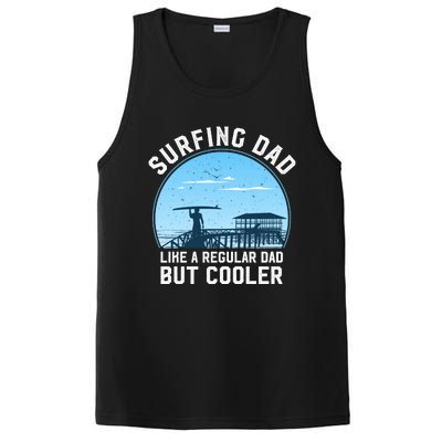 Surfing Dad Like A Regular Dad But Cooler PosiCharge Competitor Tank