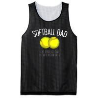 Softball Dad Like A Baseball Dad But With Bigger Balls Mesh Reversible Basketball Jersey Tank