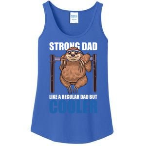 Strong Dad Like A Regular Dad But Cooler For Father's Day Cool Gift Ladies Essential Tank