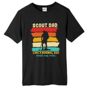 Scout Dad Like A Normal Dad Except Way Cooler Scout Leader Tall Fusion ChromaSoft Performance T-Shirt