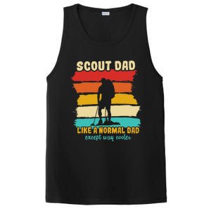 Scout Dad Like A Normal Dad Except Way Cooler Scout Leader PosiCharge Competitor Tank