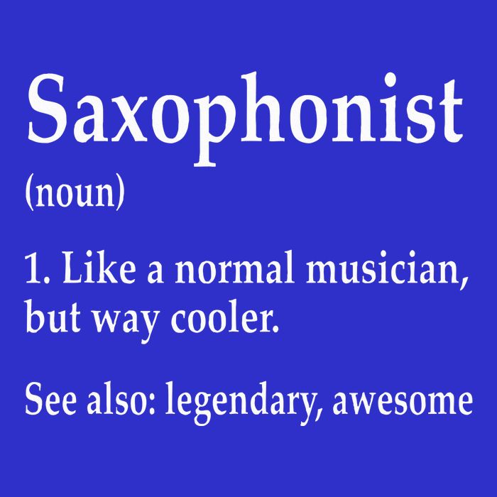 Saxophonist Definition Like A Normal Musician Saxophone Pom Pom 12in Knit Beanie