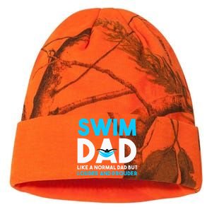 Swim Dad Like A Normal Dad But Cooler Swim Dad Definition Kati Licensed 12" Camo Beanie