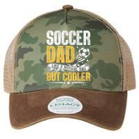 Soccer Dad Like A Normal Dad But Cooler Funny Legacy Tie Dye Trucker Hat