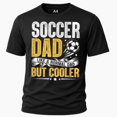 Soccer Dad Like A Normal Dad But Cooler Funny Performance Shirt
