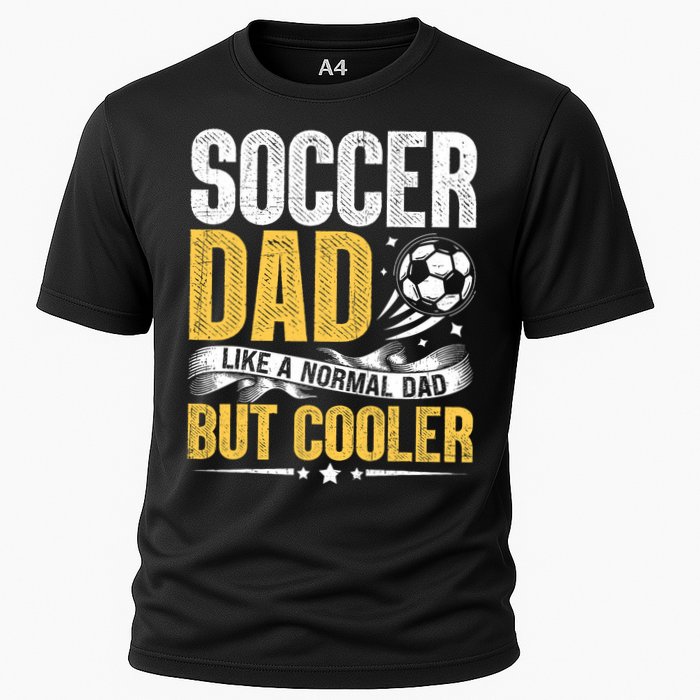 Soccer Dad Like A Normal Dad But Cooler Funny Performance Shirt