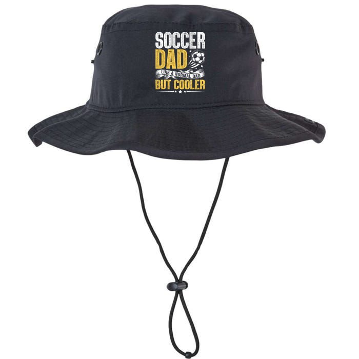 Soccer Dad Like A Normal Dad But Cooler Funny Bucket Hat