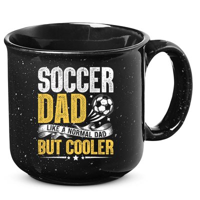 Soccer Dad Like A Normal Dad But Cooler Funny 15oz Campfire Ceramic Mug