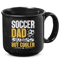 Soccer Dad Like A Normal Dad But Cooler Funny 15oz Campfire Ceramic Mug