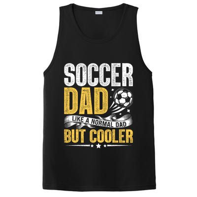 Soccer Dad Like A Normal Dad But Cooler Funny PosiCharge Competitor Tank