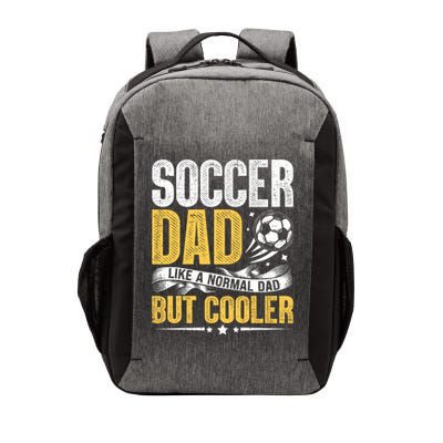 Soccer Dad Like A Normal Dad But Cooler Funny Vector Backpack