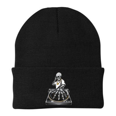 Skeleton DJ Lazy Halloween Costume Skull Disc Jockey Beanie
