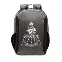 Skeleton DJ Lazy Halloween Costume Skull Disc Jockey Vector Backpack
