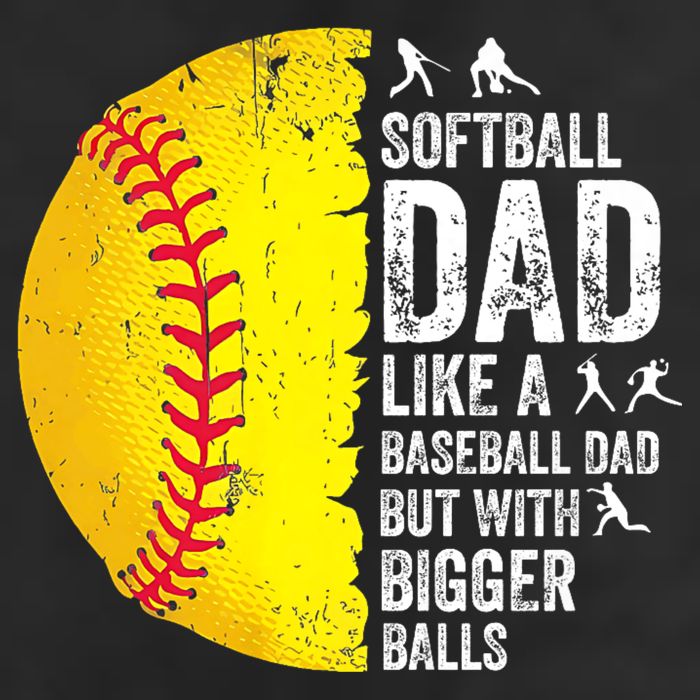 Softball Dad Like A Baseball Dad But With Bigger Balls Tumbler