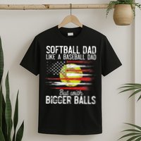Softball Dad Like A Baseball Dad Definition T-Shirt
