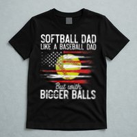 Softball Dad Like A Baseball Dad Definition T-Shirt